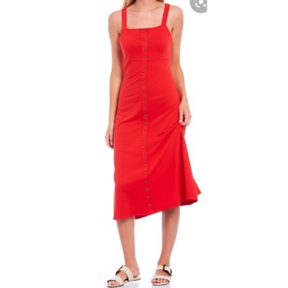 Susan Knit Button Down Dress